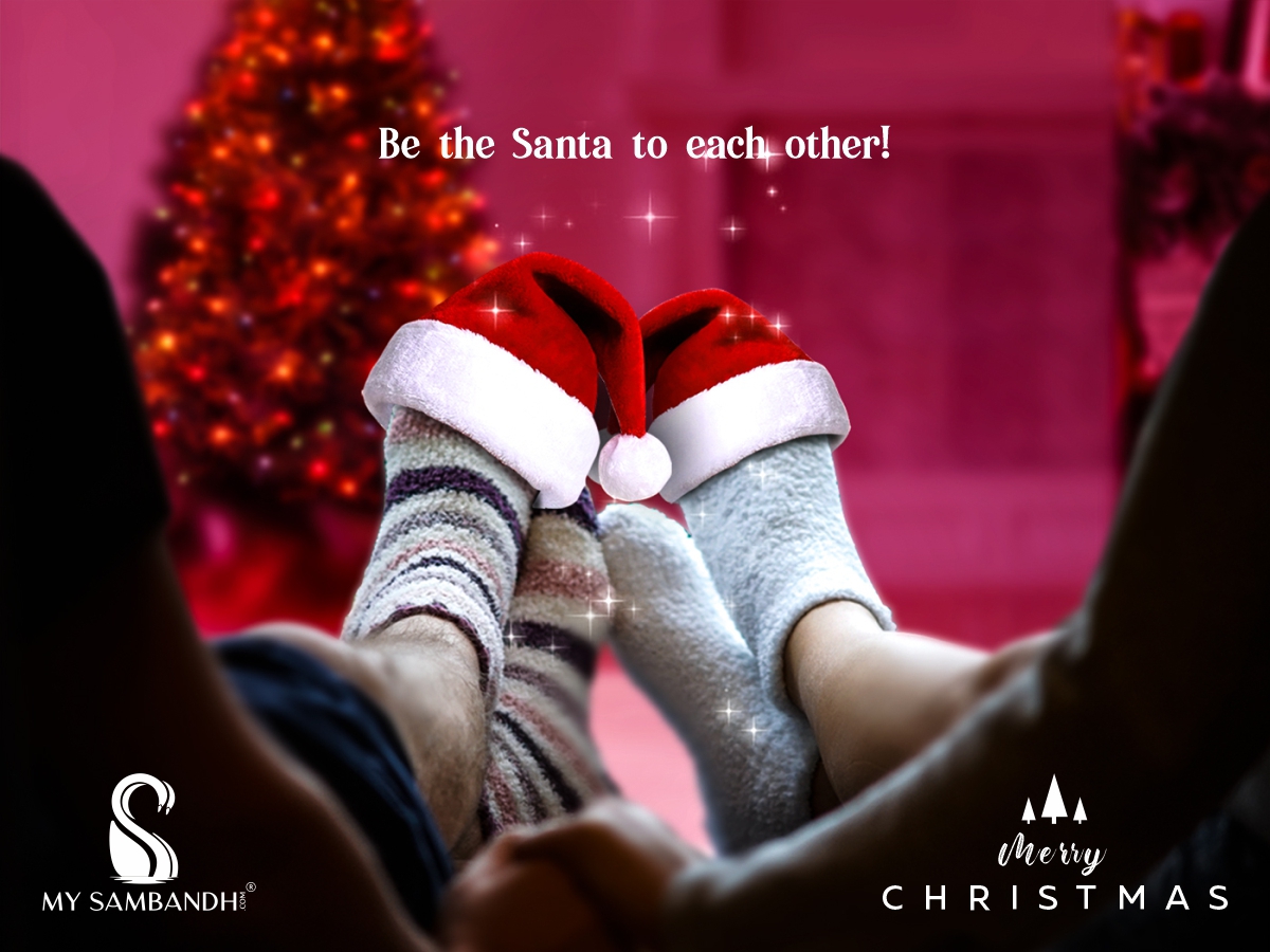 Your Santa is sitting just beside you!